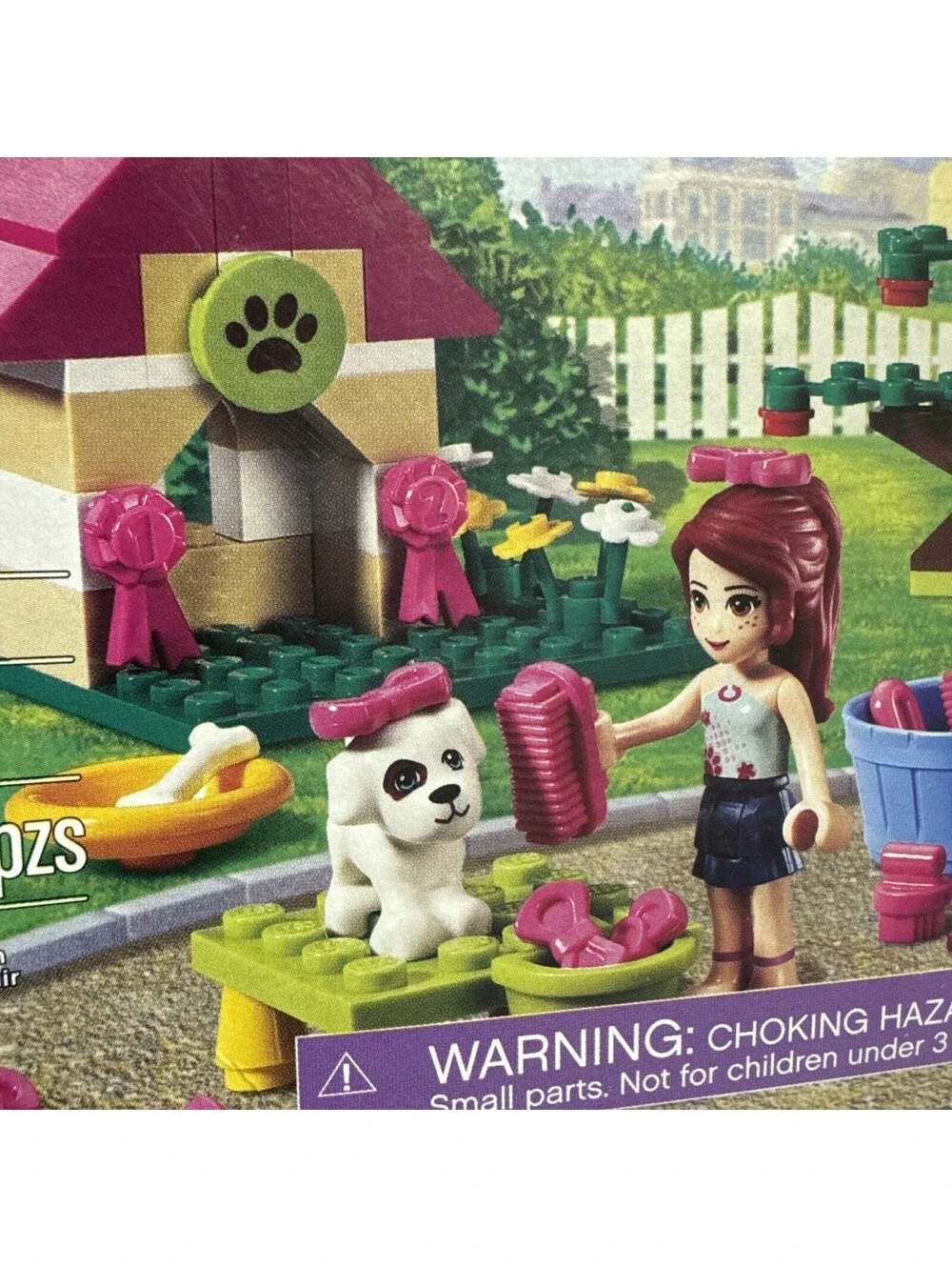 LEGO 3934 Friends Mia's Puppy House Sealed Damaged box
